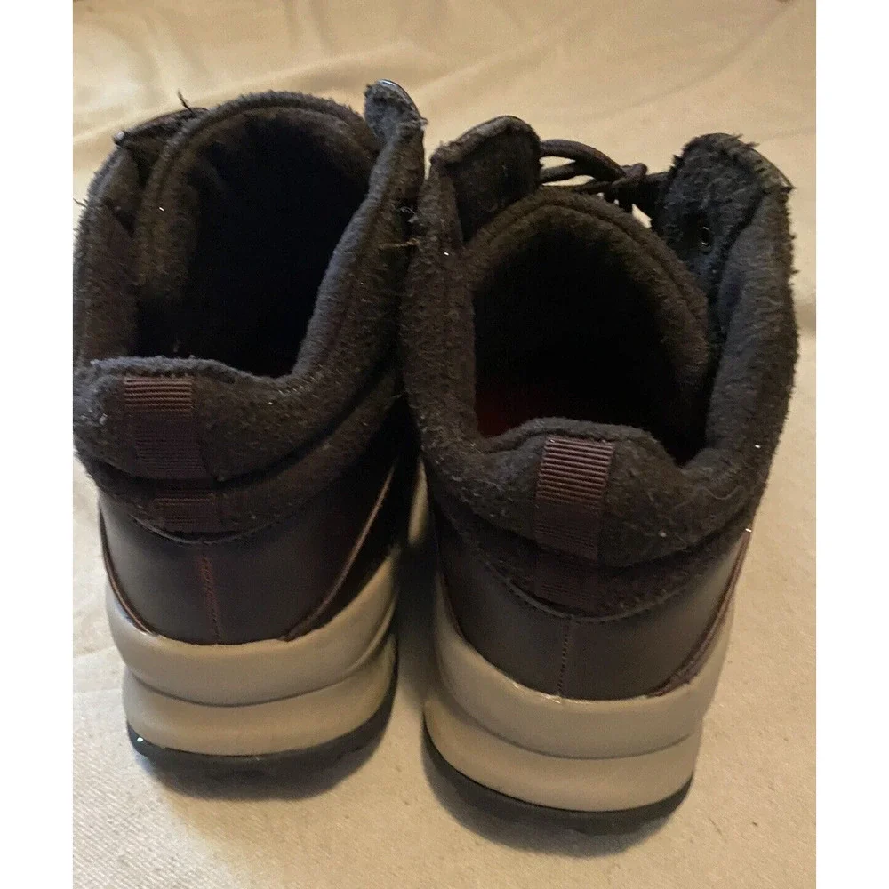Vans Khombu Nick Mens Ankle Boots Size 12M Brown Leather Adventure Hiking Boots